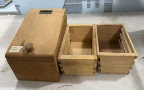 Three Storage Boxes