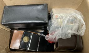 Box Lot of Vintage Cameras