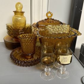 Group of Anchor Hocking Glassware