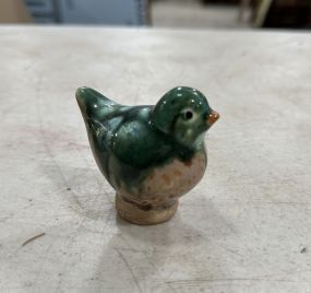 Wolfe Studio Pottery head turned Bird