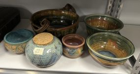 Group of Signed Pottery Stoneware