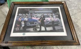 Signed Pamela Renfroe "It's Elvis" Print