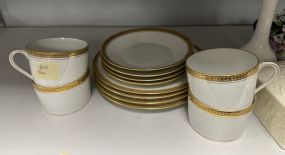 Ch Field Haviland Limoge Plates and Cups