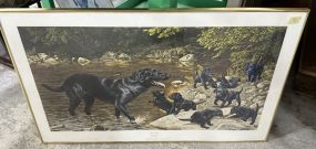 Frist Outing Print by Norman Adams