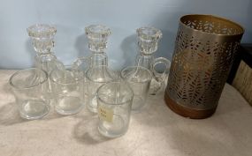 Group of Candle Holders