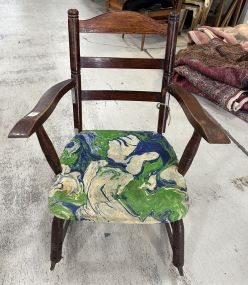 Vintage Wood Rocker