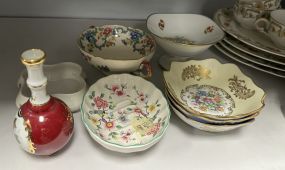 Collection of Porcelain Hand Painted Pieces