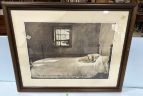 Framed Print of Bedroom