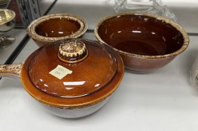 HP Ovenproof Pottery Bowls, Mixing Bowl, and Casserole