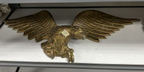 Metal Eagle Wall Plaque