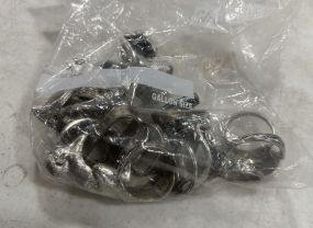 Group of Silver Plate Napkin Rings