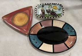 Gail Pittman Ceramic Platters