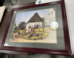 Ek Framed Print of Family