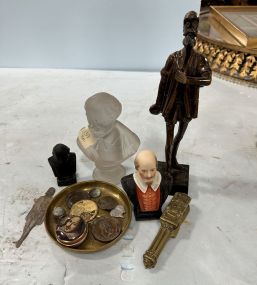 Collection of William Shakespeare Collectibles