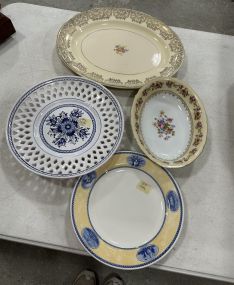 Grouping of Porcelain Plates