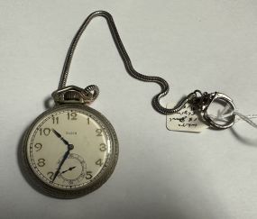 Elgin Open Face Pocket Watch