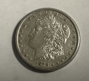 1878 Morgan Silver Dollar