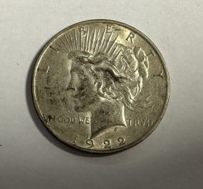 1922 Peace Liberty Dollar