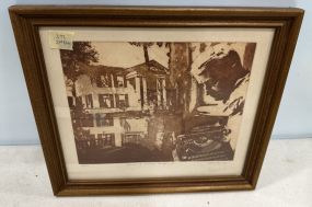 M. Winters 1973 "Homage of William Faulkner #1" 28/200 Print