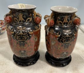 Pair of Chinese Porcelain Vases