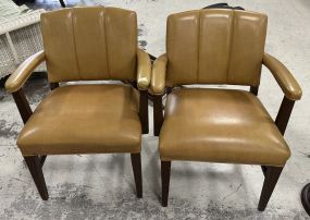 Mid Century Pair of Arm Chairs