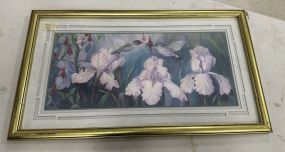 Robbin Allen Bird and Flowers