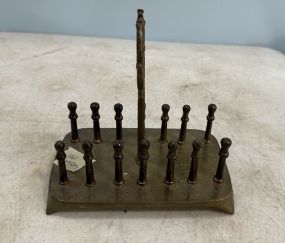 Brass Letter Rack