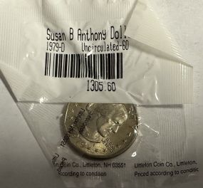 1979-D Susan B Anthony Dollar