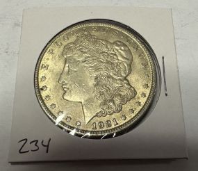1921 Morgan Silver Dollar