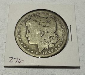 1887-O Morgan Silver Dollar