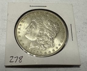 1900 Morgan Silver Dollar
