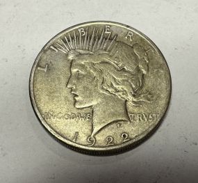 1922-S Peace Liberty Dollar