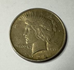 1922 Peace Liberty Dollar