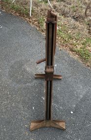 Vintage Metal Jack Stand