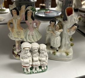 Vintage Porcelain Figural Sculptures