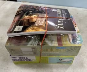 Soap Making Kits, 2 New Soap Making Instruction Books and Mold with 4 Shapes