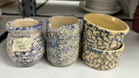 Roseville Bowls and Marshall Texas Pitcher