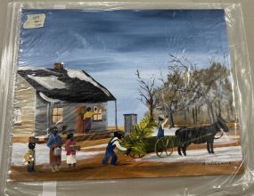 Alphonso Willums "A Tree for Miss Emily" Painting