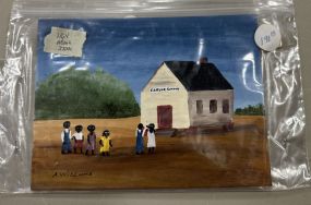 Alphonso Willums "London Bridge" Painting