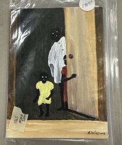 Alphonso Willums" Christmas Morning" Painting