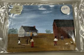 Alphonso Willums "Chicken Feed" Painting