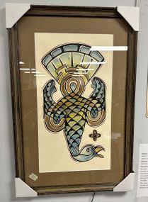 Walter Anderson Print of Turkey