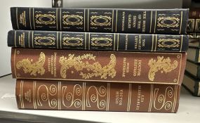 Four Gold Leather Bounds Books