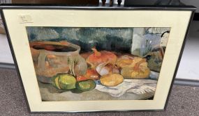Framed Print of Asian Still Life Artwork