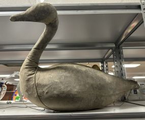 Antique Stuffed Canadian Goose Decoy