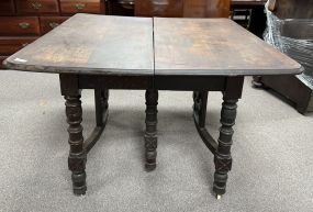Antique French Style Oak Dining Table
