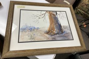 Betty Conner Watercolor of Landscape
