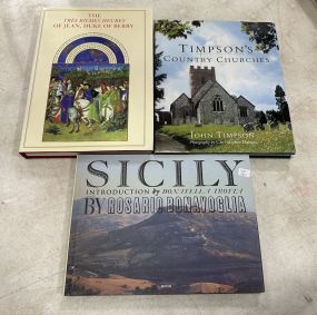 Timpson's Churches Sicily, and Jean, Duke of Berry Books