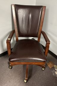 Modern Cherry Office Desk Chair