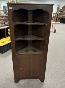 Primitive Reproduction Corner Cabinet